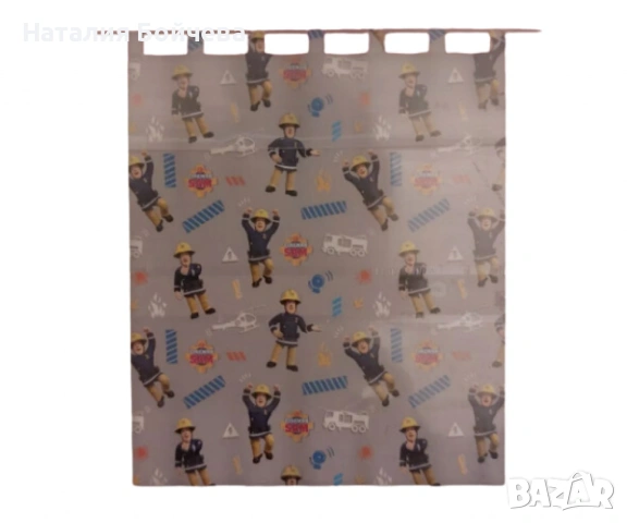 Детско перде с халки, модели с любими анимационни герои, снимка 9 - Други - 53379387