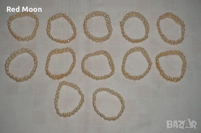 Лот от 12 Перлени Гривни, снимка 2 - Гривни - 48905568