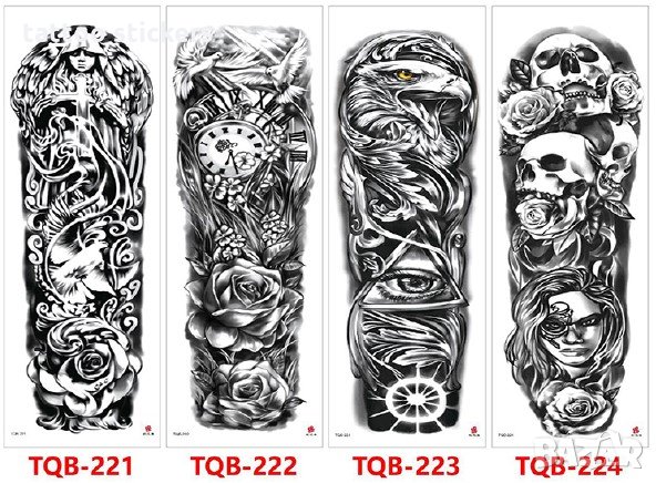 Временни татуировки - Нови Модели, снимка 5 - Други - 33399701