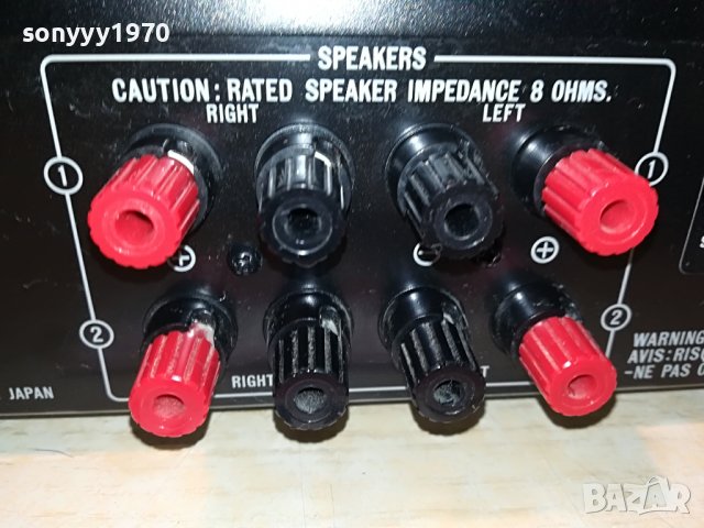 JVC AX-222BK STEREO AMPLIFIER-MADE IN JAPAN 0707221235, снимка 17 - Ресийвъри, усилватели, смесителни пултове - 37315828