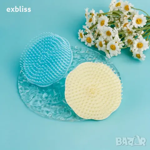 Силиконова четка за ексфолиране на скалпа, снимка 4 - Други - 49167740