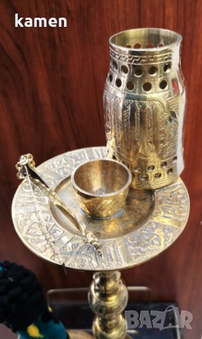 Месингово Наргиле уникално красиво, снимка 4 - Наргилета - 28392343