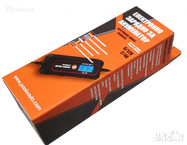 Импулсно електронно зарядно устройство за акумулатори 2/4 A 6/12 V SPW4DVL, снимка 5 - Аксесоари и консумативи - 34561300