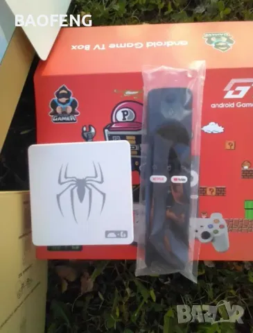 !Нова G7 Android 40,000 игри 15000 канала 14 Игрова конзола и tv box в едно Plus Gaming TV Box , снимка 2 - Игри за Nintendo - 48853653