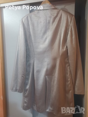Елегантни рокля и сако с пухче на яката, снимка 7 - Рокли - 39422357