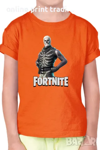 Детска тениска Фортнайт Fortnite Skull Trooper 02, снимка 9 - Детски тениски и потници - 48524404