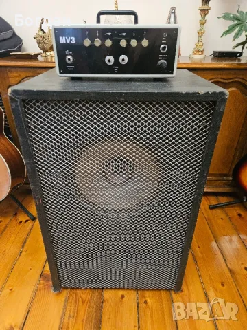 Лампов усилвател Мв3 комплект с колона/кабинет , снимка 7 - Китари - 49042337