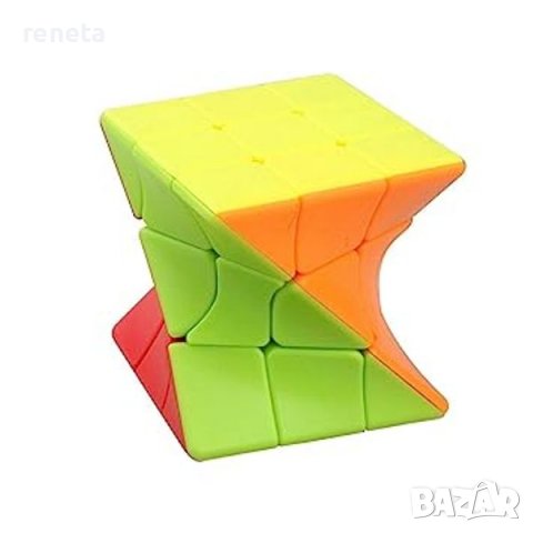 Куб Ahelos, Twisted Cube , Тип Рубик, Магически, Mногоцветен, снимка 3 - Образователни игри - 40125128