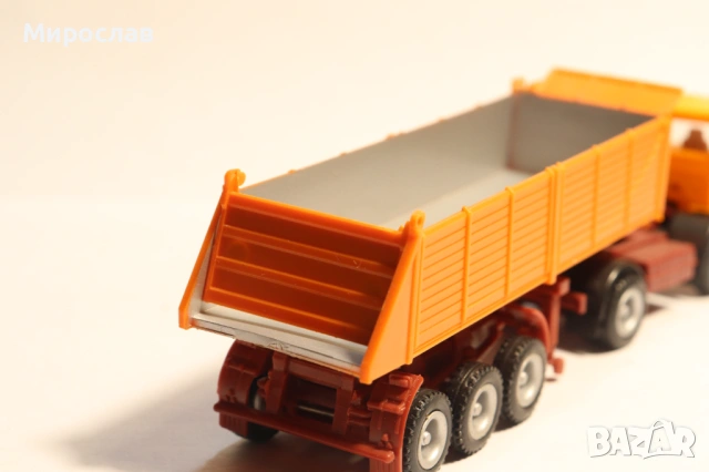 HERPA H0 1/87 MAN САМОСВАЛ ГОНДОЛА КАМИОН МОДЕЛ, снимка 8 - Колекции - 53385627