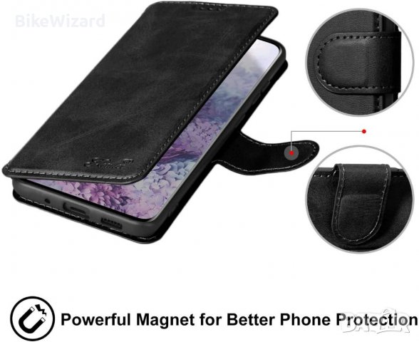 Keallce Съвместим за Samsung Galaxy S20 калъф -6,2 инча, черен НОВ, снимка 2 - Калъфи, кейсове - 37130933