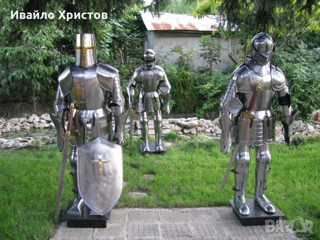 Рицарска броня - реален размер, снимка 6 - Антикварни и старинни предмети - 27596256