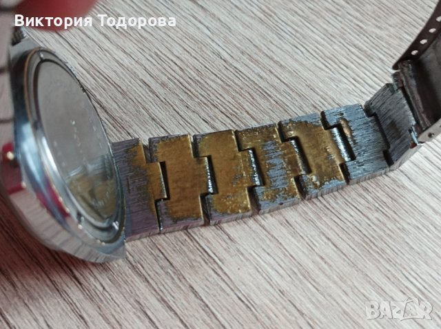 Рядък часовник Ракета СССР коронка на 5 часа, снимка 12 - Антикварни и старинни предмети - 44014677