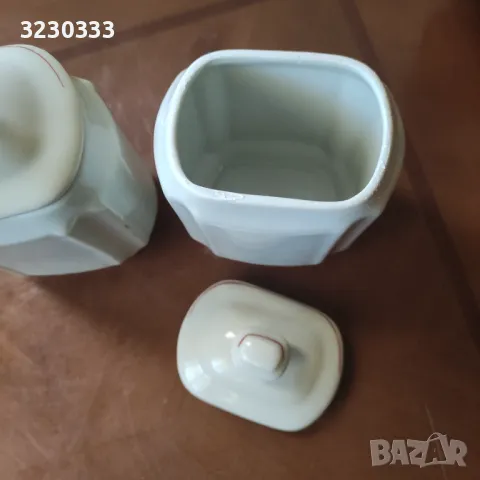 Порцеланови буркани, снимка 3 - Аксесоари за кухня - 49567621