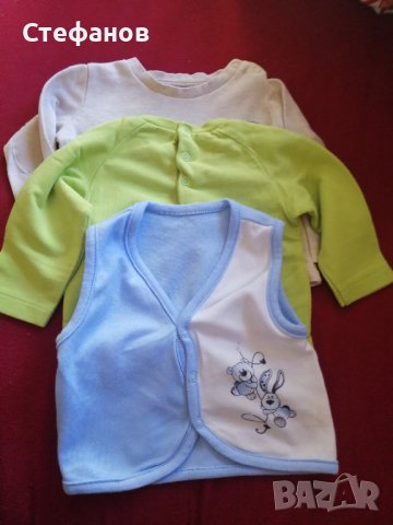 Бебешки блузки  0-3 месеца