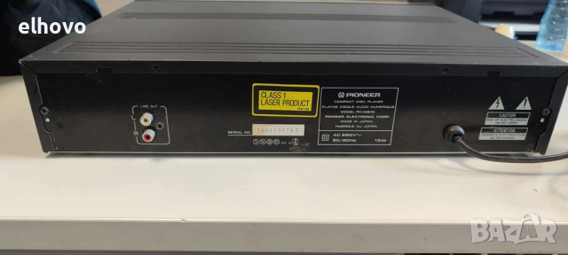CD player Pioneer PD-M610, снимка 3 - Аудиосистеми - 51846700