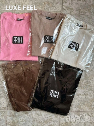 Рипс✨Дамски Блузи с Къс Ръкав