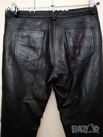 Кожен панталон ( естествена кожа) Германия🇩🇪, снимка 4 - Панталони - 38114870