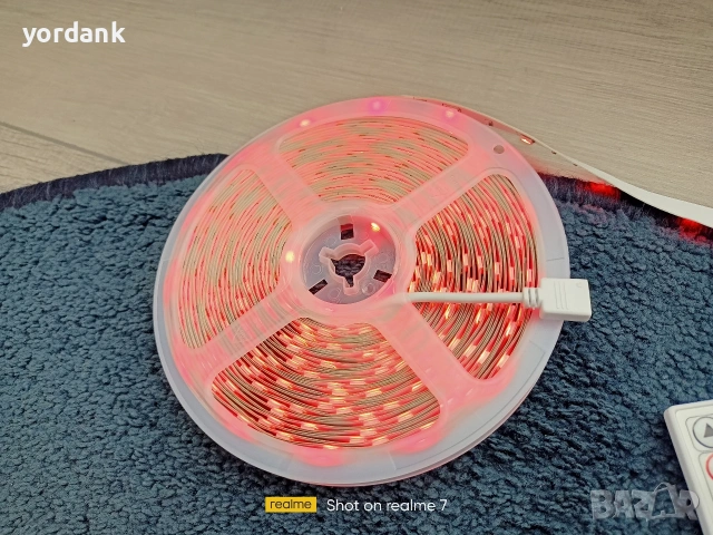 Maxcio WiFi RGB LED лента 10 метра комплект, снимка 6 - Лед осветление - 53562152