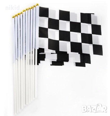 Рали Флаг флагче знаме от плат украса декор парти рожден ден