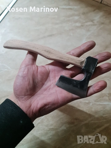 Мини брадвички Хобит  от  ресиорна стомана 65 г изковани  за декорация  :)  заточени  закалени  , снимка 5 - Декорация за дома - 53295056