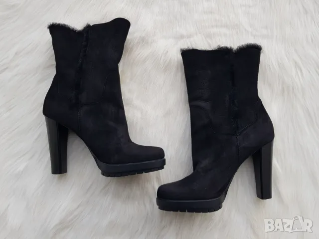 Нови дамски ботуши Calvin Klein агнешка кожа №40/41, снимка 15 - Дамски ботуши - 48288024