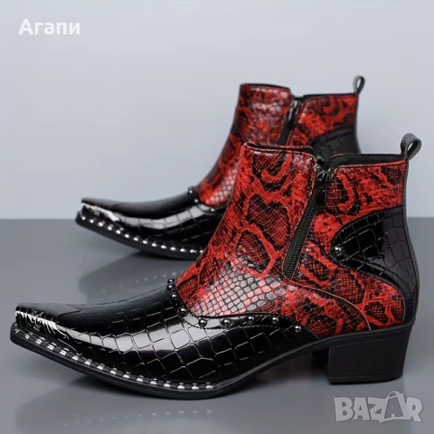 Мъжки каубойски ботуши № 42 внос от чужбина нови