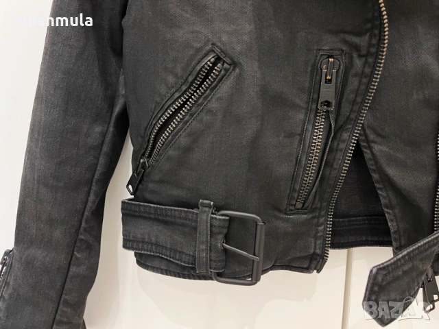 Яке AllSaints Micah XS - обличано веднъж, снимка 6 - Якета - 53136072