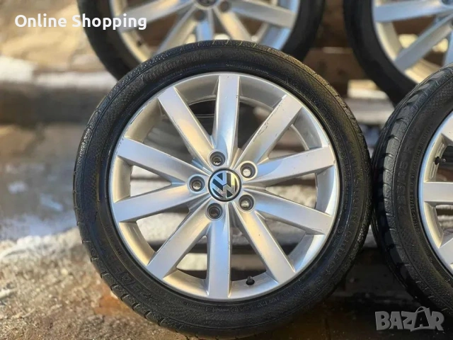 5х112 17 Джанти VW Golf Caddy Touran, снимка 3 - Гуми и джанти - 53073471