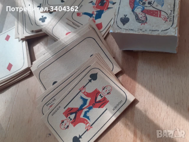 Стари мини колекционерски карти за игра TRIBOULET MONACO, снимка 5 - Антикварни и старинни предмети - 51108850