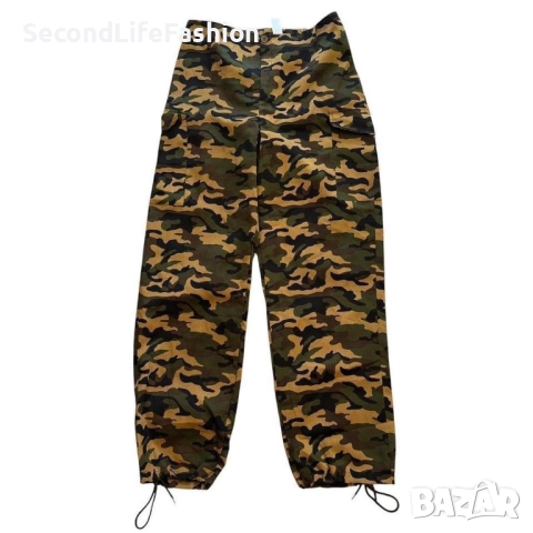 Мъжки камуфлажни панталони Sniffys, леки, размер L, военни.