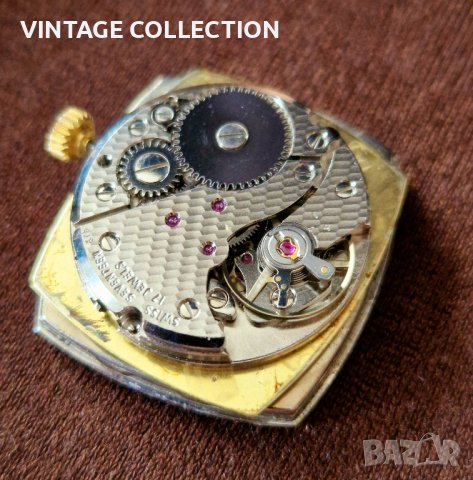 EVERITE Швейцарски Механичен Часовник  SWISS MADE Рядък Модел в стил LONGINES, снимка 7 - Мъжки - 43793201