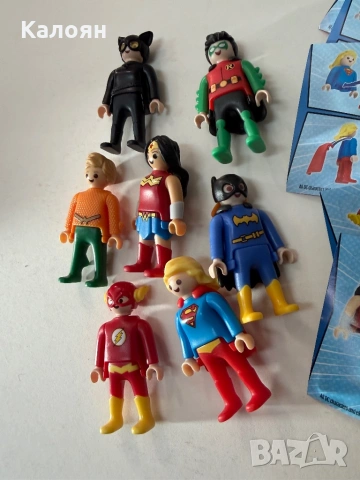 Kinder Surprise играчки лот was playmobil & DC, снимка 2 - Други - 53099182
