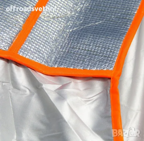 L LUX Водоустойчиво Покривало против градушка с алуминиево покритие, снимка 3 - Аксесоари и консумативи - 47862290