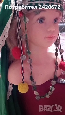 накит  с  пендари  за глава с кърпа, снимка 13 - Антикварни и старинни предмети - 52753749