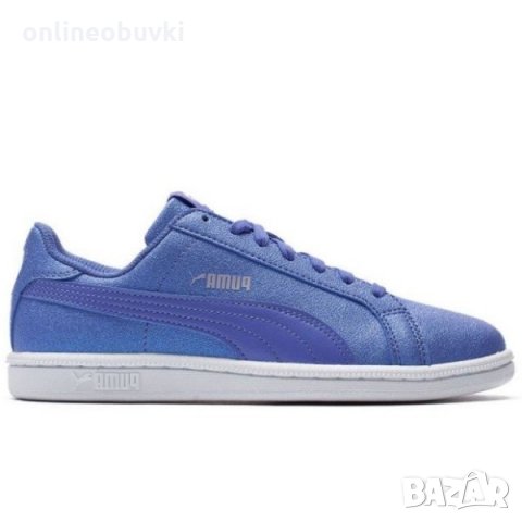 НАМАЛЕНИЕ!!!Спортни обувки PUMA Smash Glitz Лилав брокат, снимка 1 - Кецове - 32325263