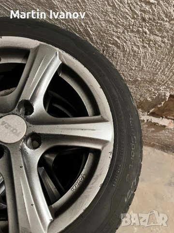 Алуминиеви джанти toora 15 4/100 с гуми uniroyal, снимка 17 - Гуми и джанти - 53008138