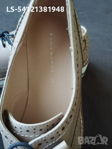 Дамски обувки ZARA, снимка 5 - Дамски ежедневни обувки - 50846382