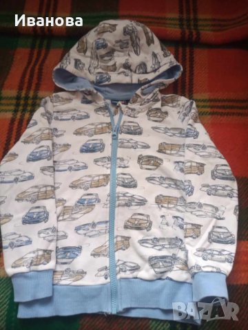 Суитшърт - детски за ръст 110/116 см.