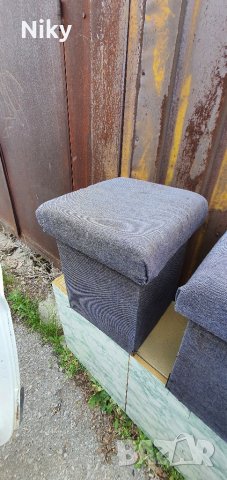 Табуретки 2 броя , снимка 3 - Дивани и мека мебел - 36812140