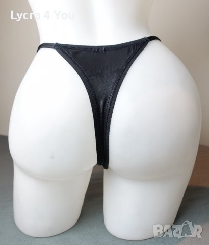 C&A Lingerie XS/S черни лъскави прашки със златни сърца, снимка 3 - Бельо - 40080299