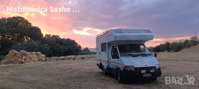 Стар бюджетен кемпер Ford KARMANN 2.5D 90g., снимка 8 - Каравани и кемпери - 51648327