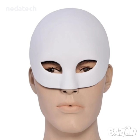 Дамска маска, половин глава, бяла, снимка 2 - Други - 52144375