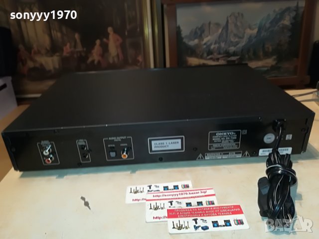  ПОРЪЧАН-ONKYO DX 7355 High End cd/mp3 player 0311220912, снимка 17 - Ресийвъри, усилватели, смесителни пултове - 38542897