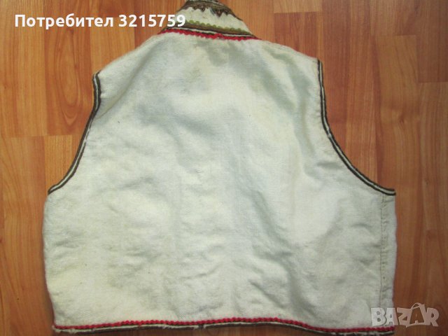 19в. Стар автентичен елек за носия -бронзови копчета и сърма, снимка 7 - Антикварни и старинни предмети - 38124474