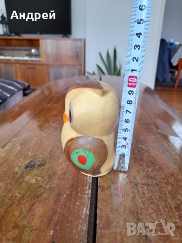 Стара гумена играчка бухал, снимка 4 - Други ценни предмети - 44033220