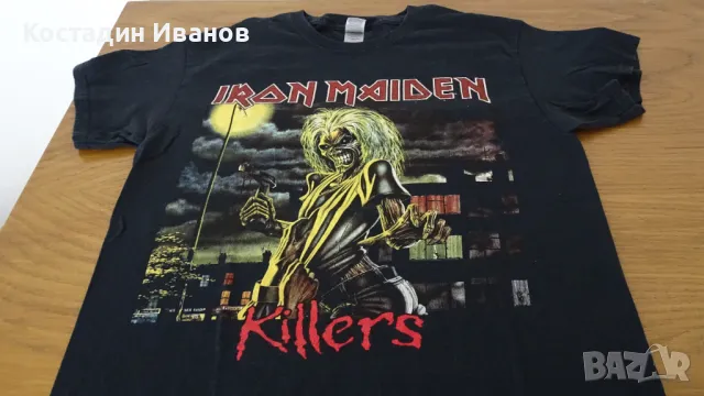 Iron Maiden Killers метъл рок тениска