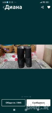 Есприт естествена кожа, снимка 4 - Дамски боти - 48020485