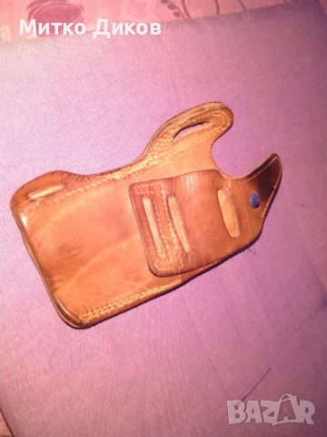 Кобур естествена кожа с два вида захващане, снимка 4 - Оборудване и аксесоари за оръжия - 52905221