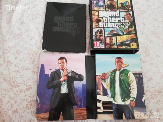 7 диска с игра Grand Treft Auto, снимка 1