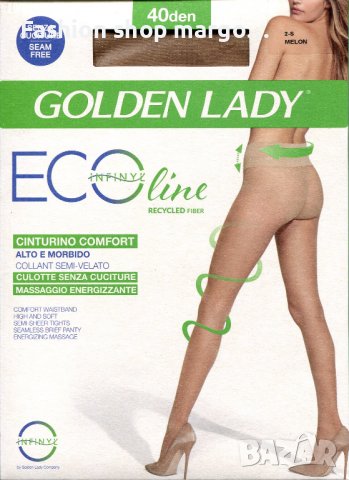 Чорапогащник GOLDEN LADY Eco Line-Infinyl 40 DEN